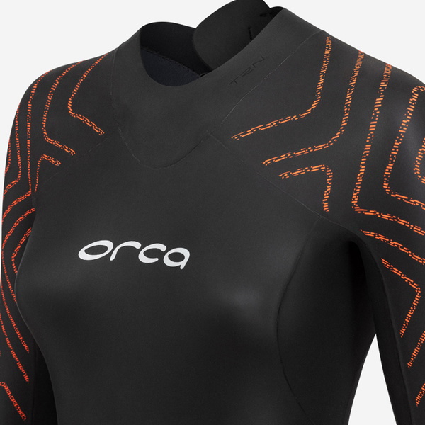 2026 Orca Womens Vitalis TRN Back Zip Open Water Swim Wetsuit NN684601 - Black